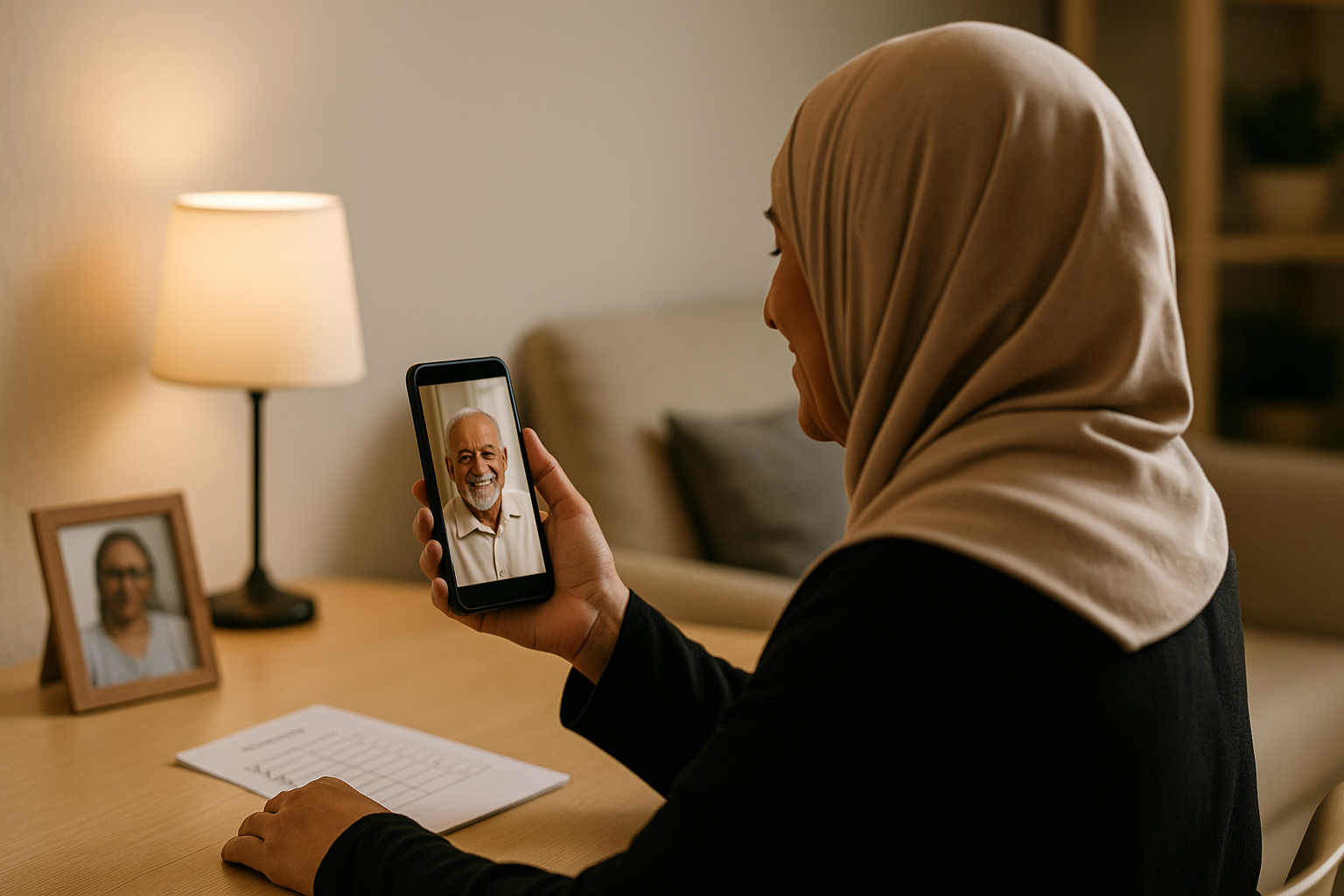 Family Receiving Update Notification